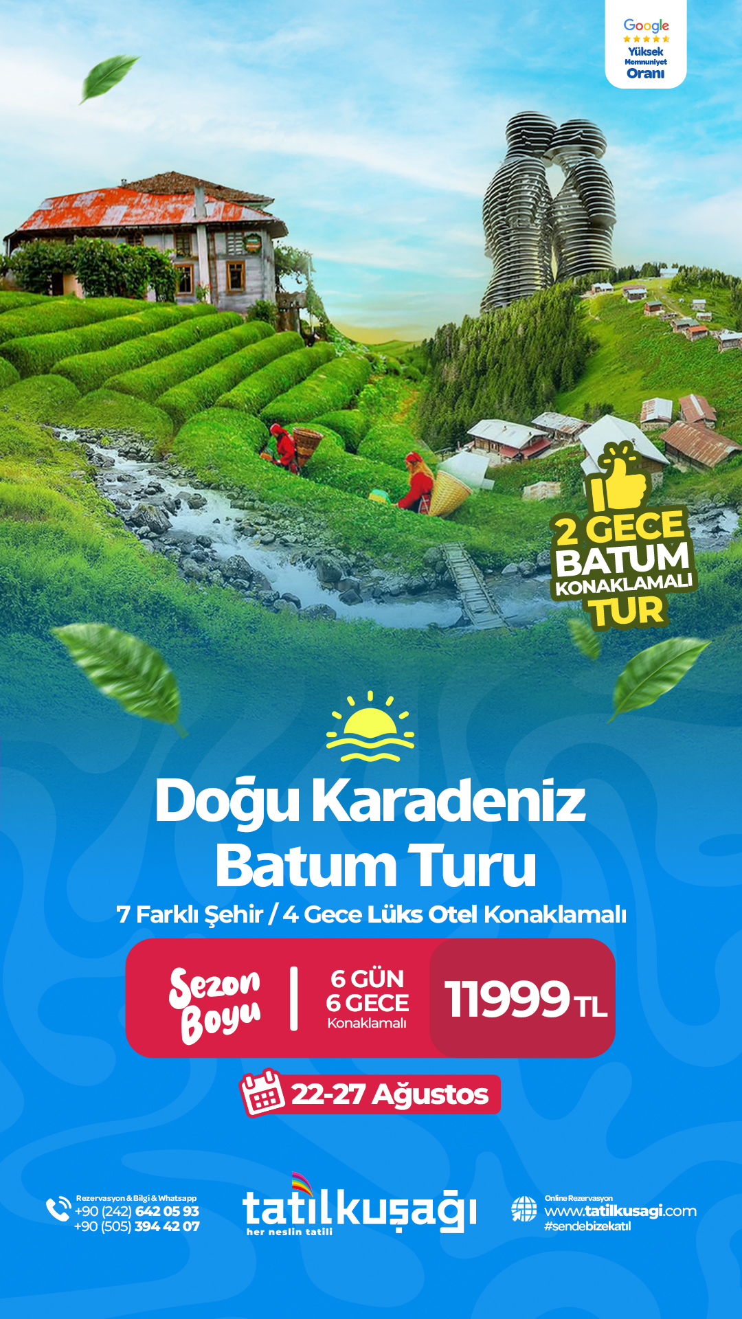 Karadeniz  &Batum Turu