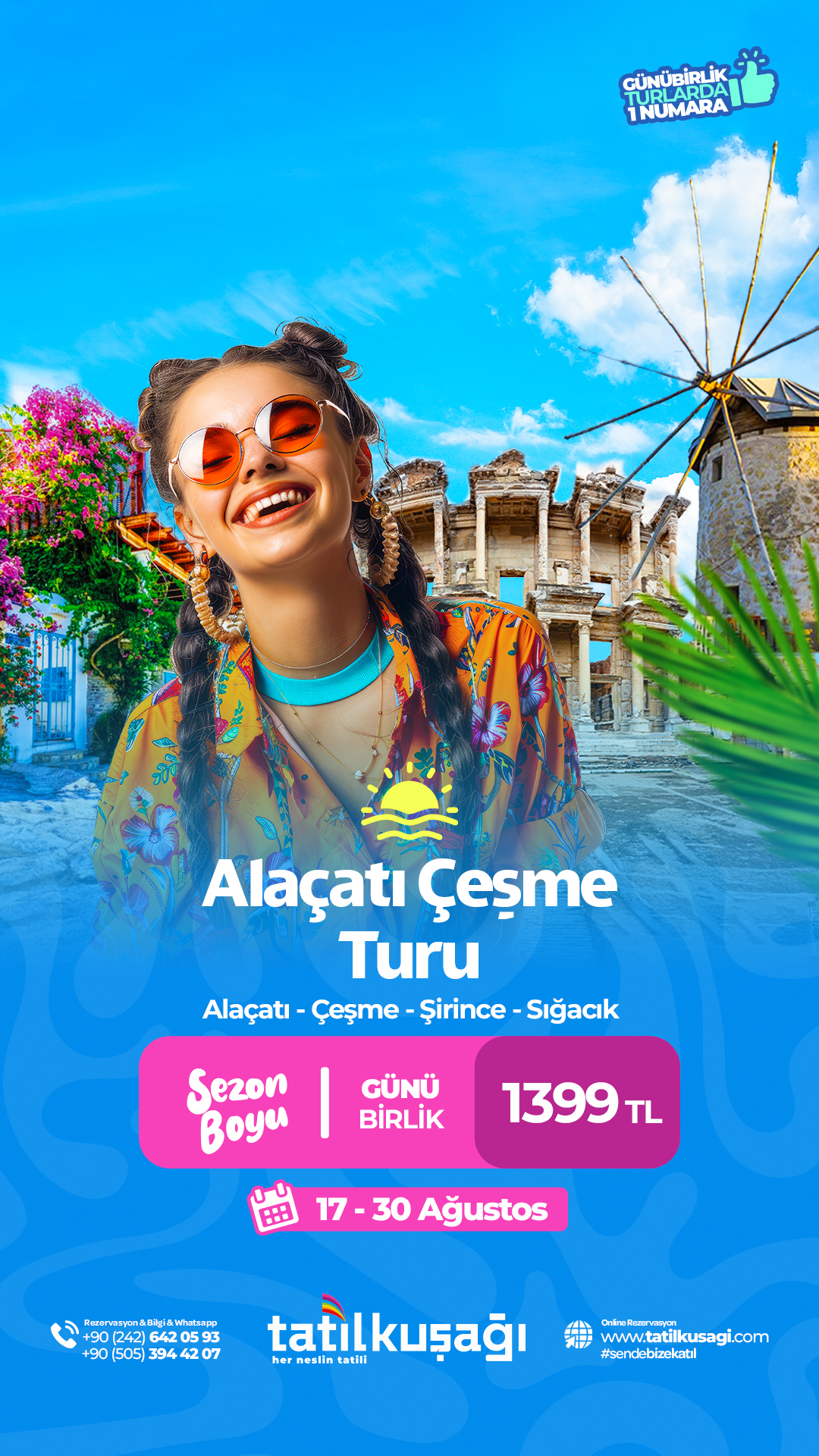 Alaçatı Çeşme Turu